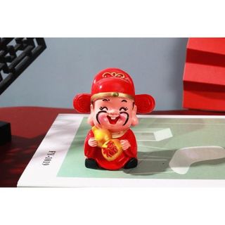 Bộ 5 Tượng Thần Tài, Phúc, Lộc, Thọ, Tài, Hỷ Otofunmocloan Deccor trang trí nhà cửa - Đồng Decor Decor Phòng