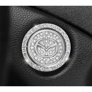 Combo Vòng Đá và Logo Trang Trí Nút Khởi Động START STOP Của Xe Hơi Bằng Đá Cực Sang Trọng - Vòng đá DIAMOND RING