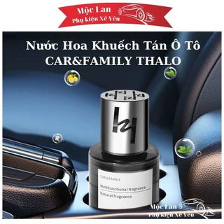 Nước hoa khuếch tán CAR &FAMIL THALO hương thơm tự nhiên cao cấp,khử mùi ô tô Lưu giữ hương trên xe lâu hơn Phun Sương Xông Tinh Dầu Phụ Tùng Nội Thất