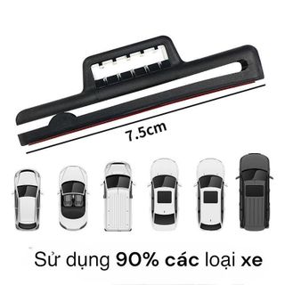 Bộ 2 Chốt Khóa Dây An Toàn Tự Động Bằng ABS Cho Xe Hơi-Miếng Giữ Đai An Toàn Moclancar
