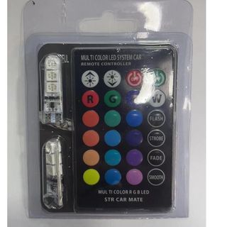 Đèn led demi xi nhan sương mù cho xe máy bộ 2 bóng có điều khiển chế độ Silicon Đèn