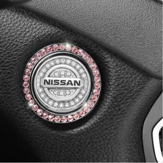 Combo Vòng Đá và Logo Trang Trí Nút Khởi Động START STOP Của Xe Hơi Bằng Đá Cực Sang Trọng - Vòng đá DIAMOND RING
