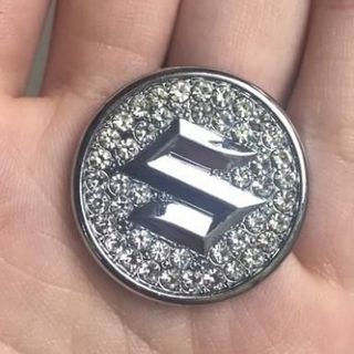 Combo Vòng Đá và Logo Trang Trí Nút Khởi Động START STOP Của Xe Hơi Bằng Đá Cực Sang Trọng - Vòng đá DIAMOND RING