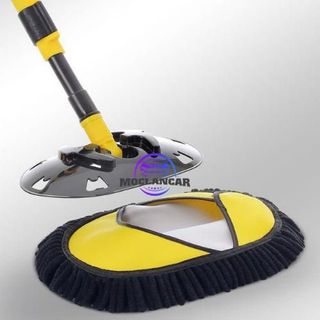 Chổi Rửa Xe San Hô Ô Tô, Lau Kính, Sợi Mềm Điều Chỉnh Được Độ Cong Và Độ Dài Tiện Lợi