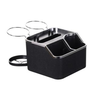 (4in1) Khay Để Đồ Trên Bệ Tỳ Tay Ô Tô Tiện Lợi - Khay Đựng Cốc, Chai Nước Uống Đa Năng