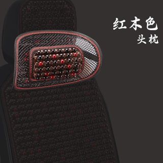 Gối Cổ Hạt Gỗ Lưới , Gối Thoáng Khí Mát Gối Cổ Tử Cung Tựa Đầu Massage Hạt Tựa Đầu Đệm