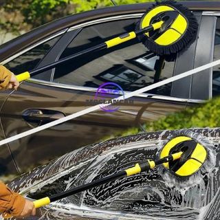 Chổi Rửa Xe San Hô Ô Tô, Lau Kính, Sợi Mềm Điều Chỉnh Được Độ Cong Và Độ Dài Tiện Lợi