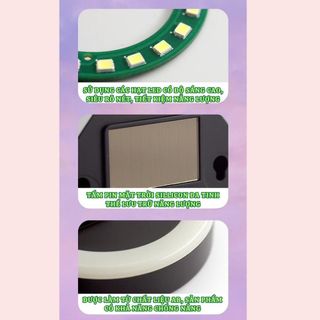 Đèn Led Trang Trí Hình Trái Tim Nhiều Chế Độ Chạy Bằng Năng Lượng Mặt Trời Và Bằng Sạc USB Tặng Kèm Sạc+Núm Hút Khaihuy