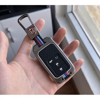 Ốp Bảo Vệ Chìa Khóa Xe Honda Civic, City, CRV, HRV, Brio, Accord Hợp Kim Kẽm Cao Cấp Khải Huy Yêu Xe