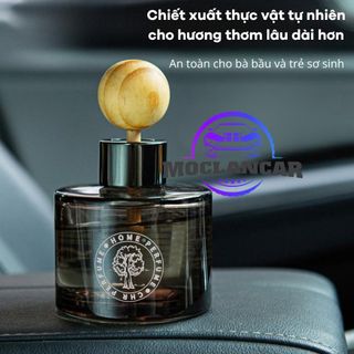 BUSHINECO Home Perfume 120ml - Nước Hoa Pháp Hương Tự Nhiên - An Toàn Khi Sửa Dụng-Mộc Lan Car