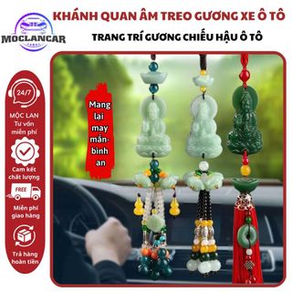 Khánh Quan Âm Chuỗi Ngọc Bình An và May Mắn ,Phong Thủy Ý Nghĩa Tượng Phật Quan Thế Âm Bồ Tát