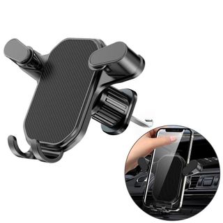 Giá Đỡ Cửa Gió Điều Hoà V01 Không Che Cửa Gió Xoay 360 Độ,Kẹp Điện Thoại Ô Tô
