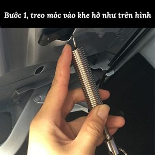 Bộ 2 Lò Xo Mở Cốp Tự Động Thông Minh Cho Các Dòng Xe Sedan (TẶNG KÈM KẸP CHỐT CỐ ĐỊNH)