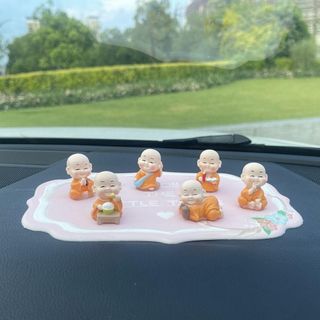 Sét Decor Các Chú Tiểu Hòa Thượng Dễ Thương Trang Trí Tiểu Cảnh, Terrarium, Bonsai, DIY