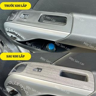 Bộ Ốp Nội Thất Vân Đá Cho VINFAST LIMO GREEN, Ốp Điều Khiển Cần Số, Ốp Cánh Cửa Sang Trọng, Dán Sẵn Băng Keo