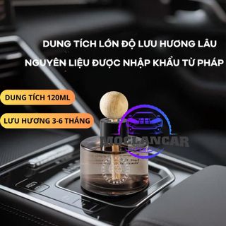 BUSHINECO Home Perfume 120ml - Nước Hoa Pháp Hương Tự Nhiên - An Toàn Khi Sửa Dụng-Mộc Lan Car
