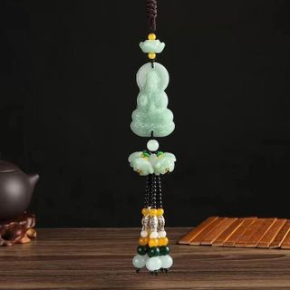 Khánh Quan Âm Chuỗi Ngọc Bình An và May Mắn ,Phong Thủy Ý Nghĩa Tượng Phật Quan Thế Âm Bồ Tát