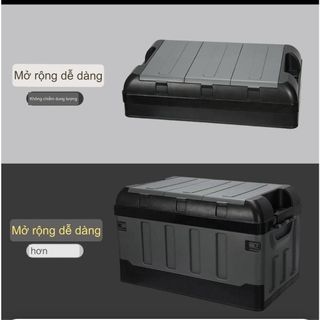 Thùng gấp gọn đa năng 70Lit đựng đồ cốp xe ô tô tiện lợi