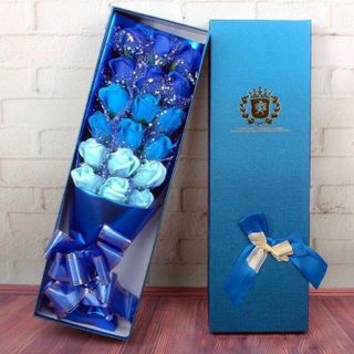 HỘP HOA SÁP 18 BÔNG BÓ SẴN LÀM QUÀ NGÀY CỦA MẸ