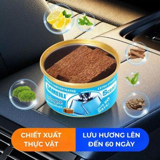 Sáp Thơm Khử Mùi Cao Cấp SAMEILI ORGANIC Dạng Lon Hương Thơm Tự Nhiên Lưu Hương Lên Đến 60 Ngày