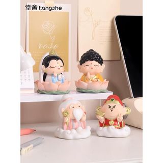 Tượng Phật Nhỏ Mini Để Bàn Trang Trí Nội Thất Xe Hơi , Bàn Học , Văn Phòng khaihuyauto