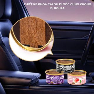 Sáp Thơm Khử Mùi Cao Cấp SAMEILI ORGANIC Dạng Lon Hương Thơm Tự Nhiên Lưu Hương Lên Đến 60 Ngày