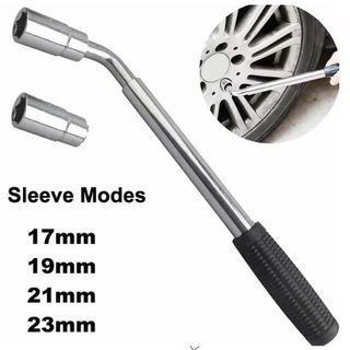 Tay Công Chữ L Thay Lốp Ô Tô Chuyên Dụng - Dụng Cụ Vặn Ốc Lốp Xe Hơi 4 Đầu 17-19-21-23mm Hỗ Trợ Sửa Chữa Ô Tô