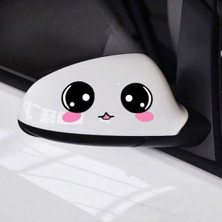[Giá Rẻ] Decal Sticker Dán Gương Xe Ô Tô Xe Máy  - Trang Trí Ngoại Thất Xe Ô Tô, Decal Dán Ô Tô Hình Vui Nhộn Nhãn Dán Tem