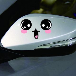 [Giá Rẻ] Decal Sticker Dán Gương Xe Ô Tô Xe Máy  - Trang Trí Ngoại Thất Xe Ô Tô, Decal Dán Ô Tô Hình Vui Nhộn Nhãn Dán Tem