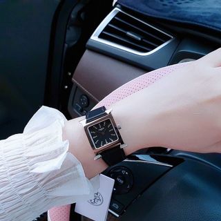 ĐỒNG HỒ NỮ CAO CẤP HREMES DÂY DA NIỀNG TRƠN BẠC