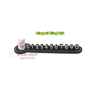 Bảng Số Đứng 12 Con Giáp Mini – Trang Trí Xe & Bàn Làm Việc Khaihuyauto