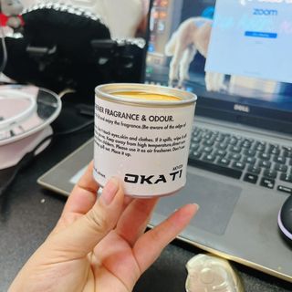 Sáp Thơm OKATI - Loại Sáp Thơm Dạng Tinh Dầu Lỏng Nguyên Chất Đến 80% - Đóng Lon 130gram Otofunmoclan Dầu Thơm Phòng Dầu Thơm