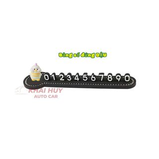 Bảng Số Đứng 12 Con Giáp Mini – Trang Trí Xe & Bàn Làm Việc Khaihuyauto