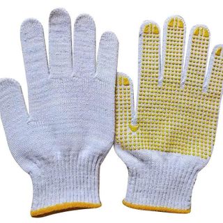 Bộ 2 Găng Tay Bảo Hộ Chống Trượt Cao Cấp – Sợi Cotton Mềm, Freesize, Thoáng Khí, Bền Bỉ