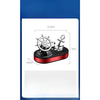 Sáp Thơm Bánh Lái Con Tàu Thuyền Mỏ Neo Trang Trí Taplo Ô Tô