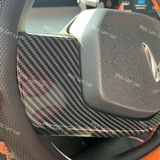 Bộ Ốp Nội Thất Carbon Cho VinFast VF3 – Ốp Vô Lăng, Tay Nắm Cửa, Ốp Điều Hoà Sang Trọng, Dán Sẵn Băng Keo