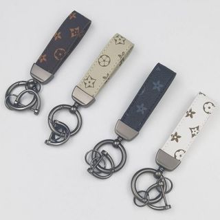 Móc khoá da LV cao cấp sang trọng,móc chìa khóa xe ô tô xe máy, khóa nhà tránh mất quên chìa khóa Móc Chìa Khoá Móc Khóa Women Nữ