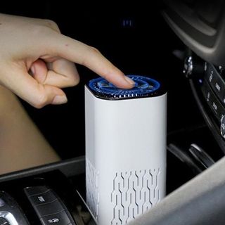 Máy lọc không khí ô tô K2 Với Bộ Lọc mini khử mùi hôi diệt vi khuẩn bằng icon âm HEPA