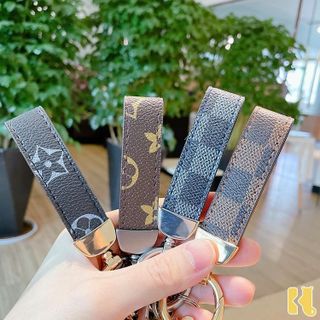 Móc khoá da LV cao cấp sang trọng,móc chìa khóa xe ô tô xe máy, khóa nhà tránh mất quên chìa khóa Móc Chìa Khoá Móc Khóa Women Nữ