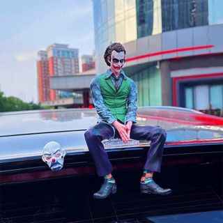 Mô Hình Joker Hoạt Hình Gắn Trang Trí Xe Ô Tô, Xe Máy Hàng Đẹp Chắc Chắc Có Phụ Kiện Gắn Lên Xe