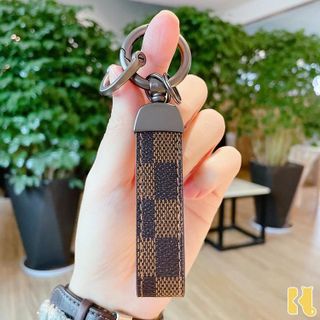 Móc khoá da LV cao cấp sang trọng,móc chìa khóa xe ô tô xe máy, khóa nhà tránh mất quên chìa khóa Móc Chìa Khoá Móc Khóa Women Nữ