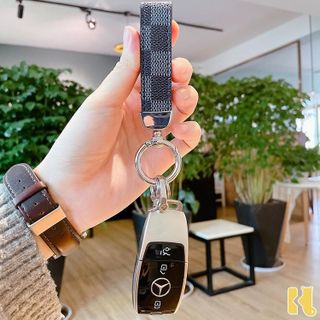 Móc khoá da LV cao cấp sang trọng,móc chìa khóa xe ô tô xe máy, khóa nhà tránh mất quên chìa khóa Móc Chìa Khoá Móc Khóa Women Nữ
