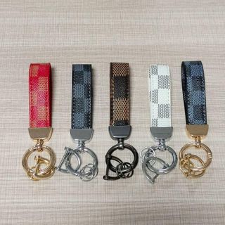 Móc khoá da LV cao cấp sang trọng,móc chìa khóa xe ô tô xe máy, khóa nhà tránh mất quên chìa khóa Móc Chìa Khoá Móc Khóa Women Nữ