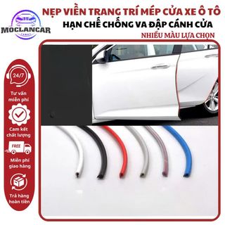 5 Mét Nẹp Viền-Cuộn Nẹp Viền Trang Chống Xước Mép Cánh Cửa,Mép Cốp Xe- Mộc Lan Car