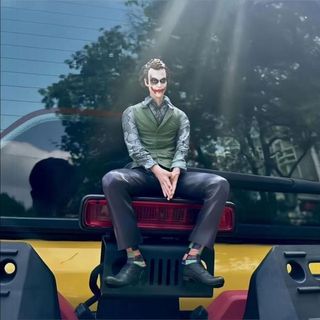 Mô Hình Joker Hoạt Hình Gắn Trang Trí Xe Ô Tô, Xe Máy Hàng Đẹp Chắc Chắc Có Phụ Kiện Gắn Lên Xe
