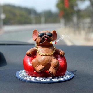 Bộ Ba Chó Pull Ngồi HT Siêu Dễ Thương – Trang Trí Taplo Ô Tô & Nhà Cửa | Khải Huy Auto