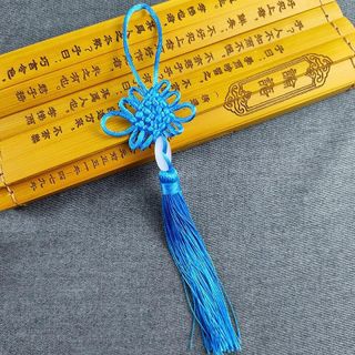 Khánh Treo Gương Ô TÔ Ngọc Bội May Mắn Nhiều Màu.Khánh ngọc bội tua rau may mắn