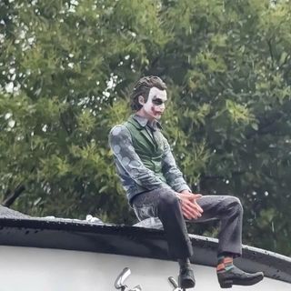 Mô Hình Joker Hoạt Hình Gắn Trang Trí Xe Ô Tô, Xe Máy Hàng Đẹp Chắc Chắc Có Phụ Kiện Gắn Lên Xe