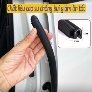 Gioăng Cột B Lõi Thép Nẹp Cánh Cửa Ô Tô Cách Âm, Chống Bụi, Lực Đàn Hồi Tốt Khaihuyauto
