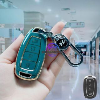 Ốp Chìa Khoá Hyundai Accent 2021-2022-2023 Elantra, Bao Chìa Khoá HYUNDAI ACCENT,Loại 4 Nút